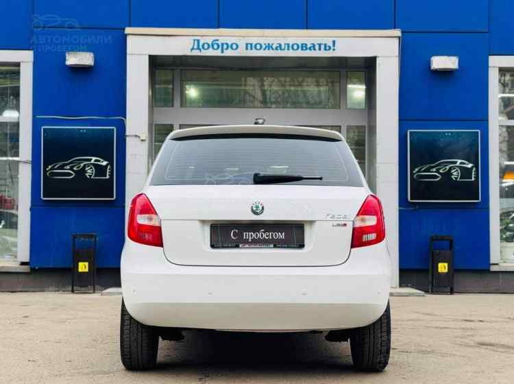 Skoda Fabia II Рестайлинг