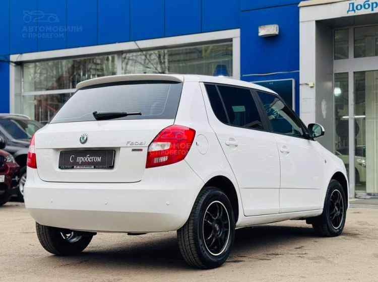 Skoda Fabia II Рестайлинг